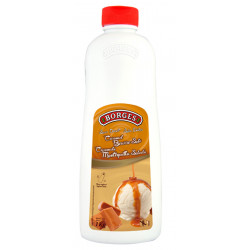 Palette de Borges Sauce Dessert Caramel Salé Topping 1 kg