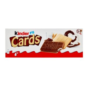 Palette de Kinder Cards Cocoa Milk 128 gr