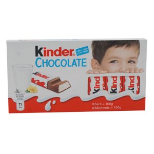 Palette de Kinder Chocolate T8 100 gr